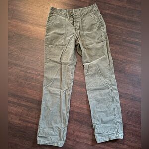 Imogene + Willie Oliver Military Trousers